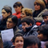 El auditorio estuvo repleto de interesados.
