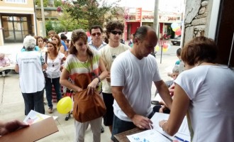 Muchos vecinos se acercaron a donar sangre.