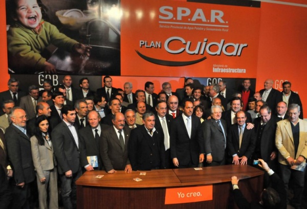 Scioli con intendentes