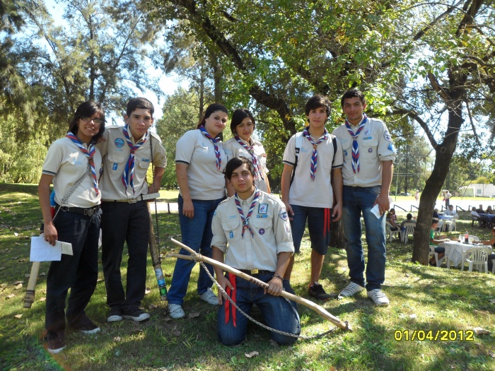 Comunidad Rover Huechulef en Capilla del Señor