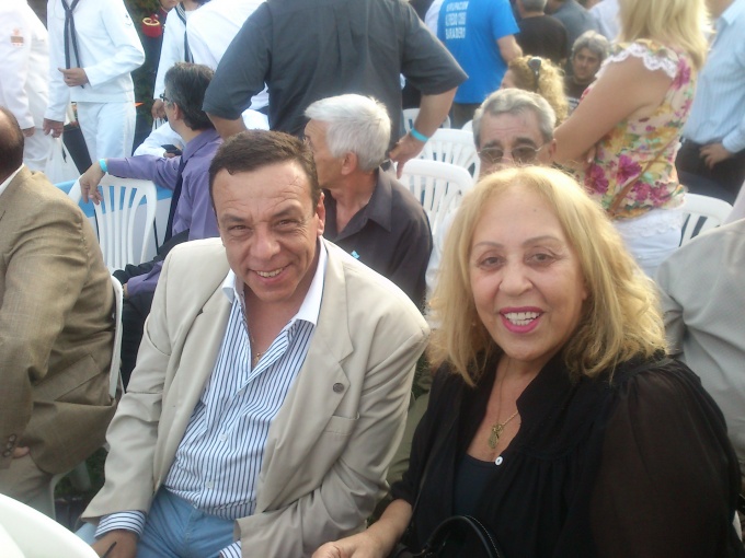 Caffaro y Giroldi con Cristina Kirchner