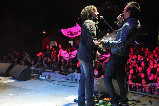 “La Franela” cerro el Zarate Rock 2012
