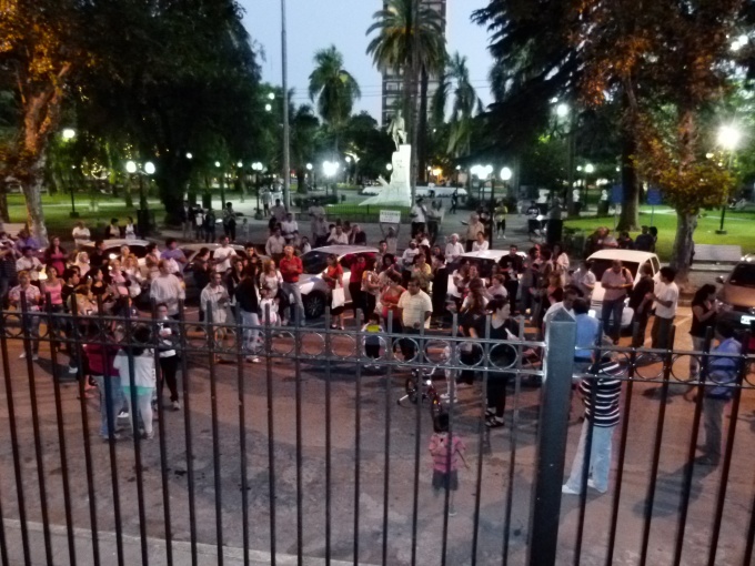 Primera movilización del año contra la inseguridad