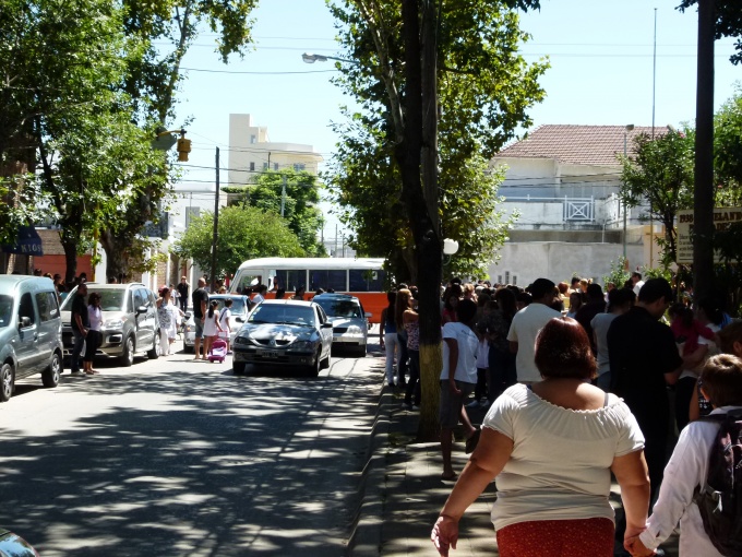 Con la vuelta a clases se intensificó el caos de tránsito