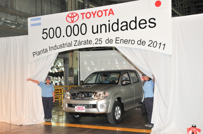 Dieciséis años de Toyota en Zárate