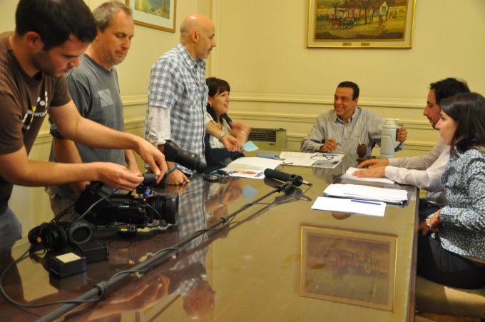 Cáffaro explicó los motivos por el cual el Municipio realiza el programa de alfabetización.