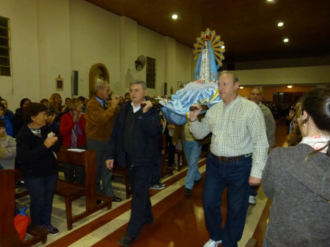 Celebración en la parroquia “Ntra. Señora de Luján”