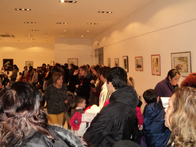Cientos de chicos en el Forum Cultural