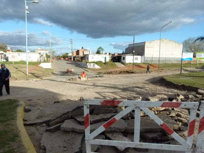 También se elevará la rotonda René Favaloro que une el Parque Urbano I y II.