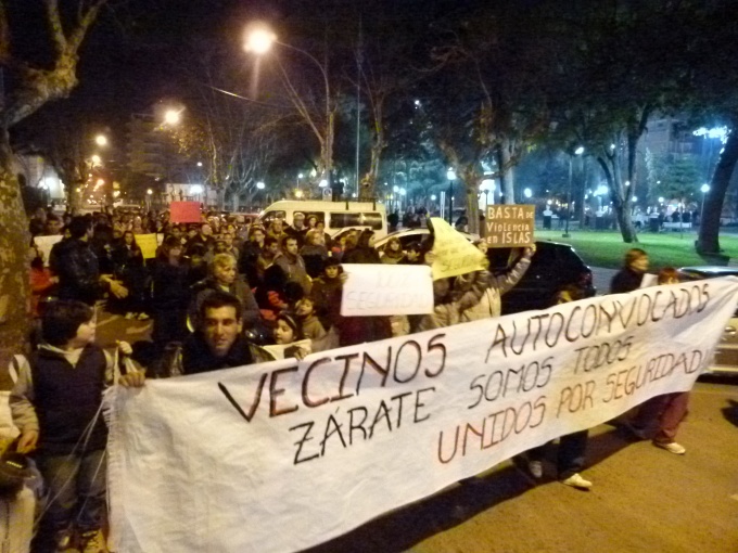 Vecinos pidieron seguridad