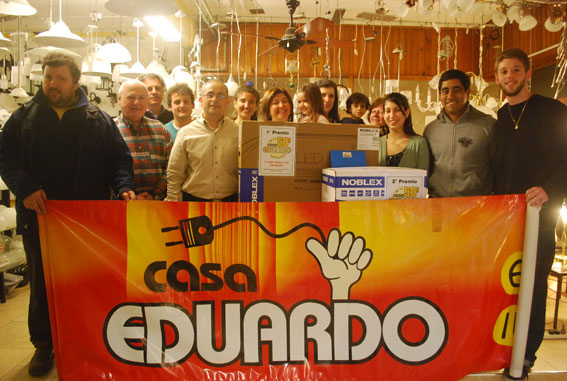 Entregaron premios a ganadores del tercer sorteo de Casa Eduardo