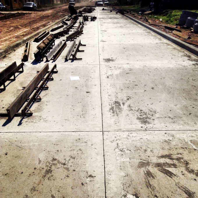 Avanza la pavimentación de la Avenida Perú
