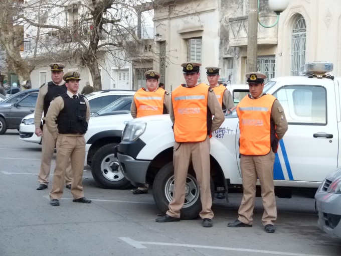 Prefectos y gendarmes refuerzan la seguridad