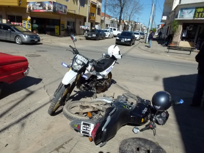 Accidente en Castelli y Lavalle
