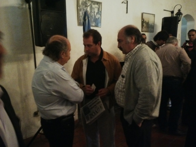 Granados, Morino y Mirón en Capilla del Señor