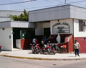 El Hospital Zonal "Virgen del Carmen".