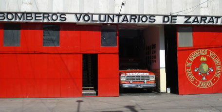 La sede de la Asociación de Bomberos Voluntarios de Zárate.