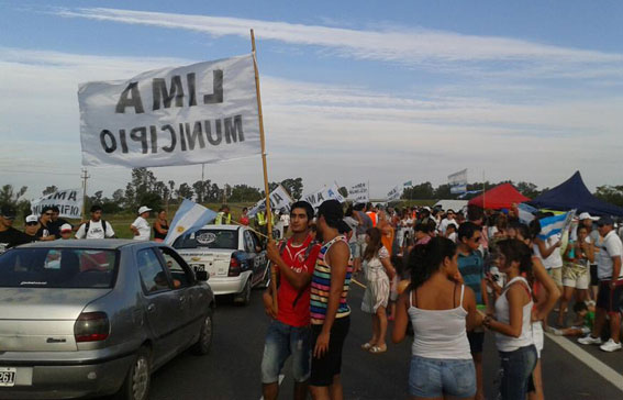 Limeños en una de las manifestaciones de APAL.