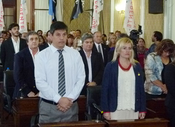 Luis Luna e Irene Guehenneuf