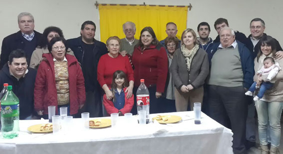 El festejo de los 56 años de la entidad el lunes pasado.