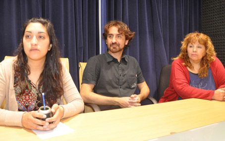 Nair Abdala, Juan Manuel Aolita y Viviana D’Alessandro.
