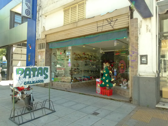 Nuevo intento de robo en el local de "Patas".
