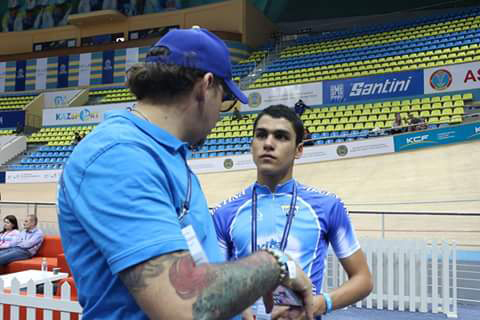 Tomás Contte tuvo una destacada actuación en el Mundial Junior de ciclismo