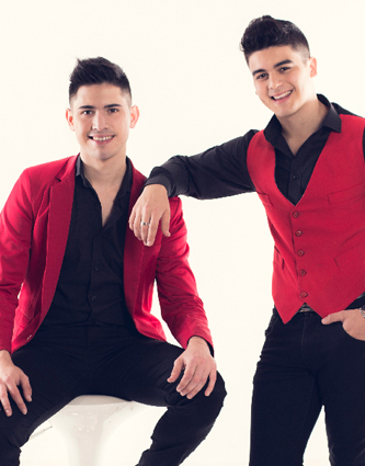 Sergio y Agustín de "Los Campedrinos".