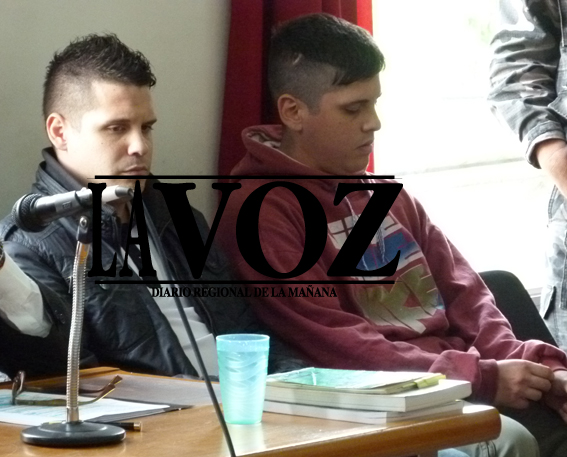 Los hermanos Escobar en el jucio oral.