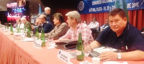 El congreso nacional de delegados de la UOM.