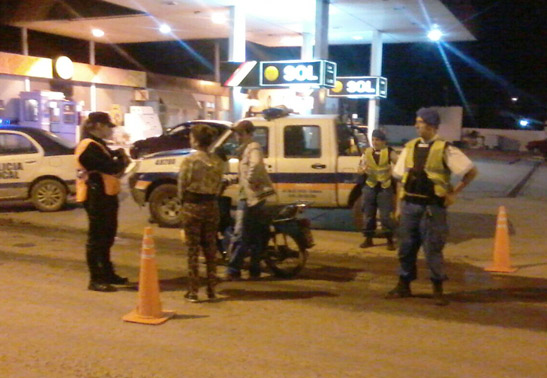 El operativo en Lima.
