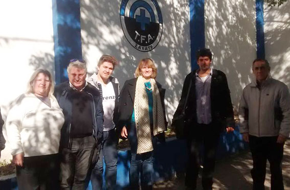 La visita al Tiro Federal Argentino