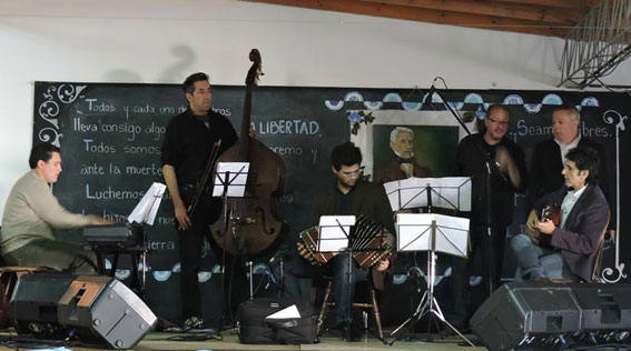 El Quinteto en una de sus presentaciones de este año.