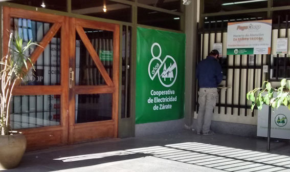 La sede de la CEZ en Bolívar y Andrade.