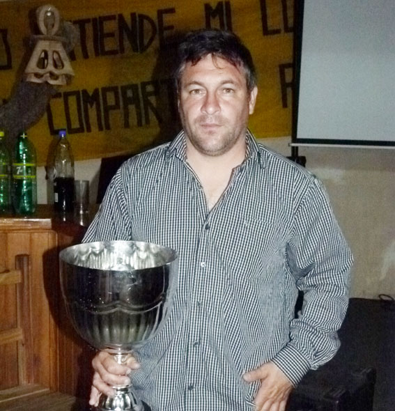 Luis López, presidente del Club Sarmiento