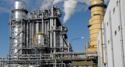 La termoeléctrica "Manuel Belgrano" en Campana.