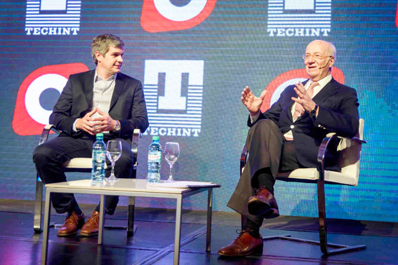 Marcos Peña y Paolo Rocca.