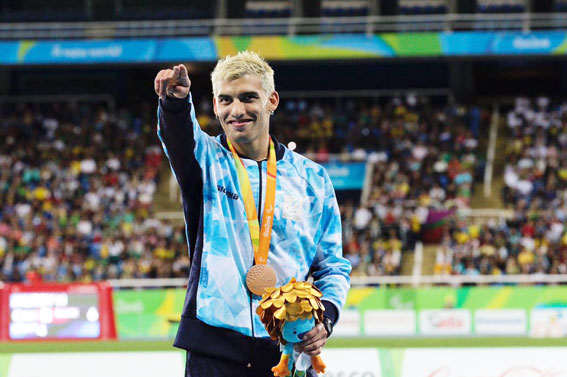 Hernán Barreto integra la terna de paralímpicos para los Premios Olimpia.