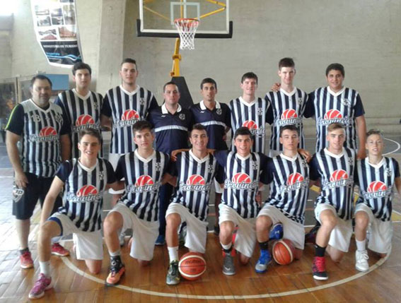 Seleccionado de básquetbol, categoría Sub 15, de Buenos Aires con Eros Repetto