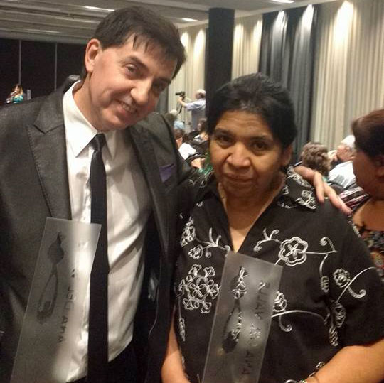Julio Belando y Margarita Barrientos.