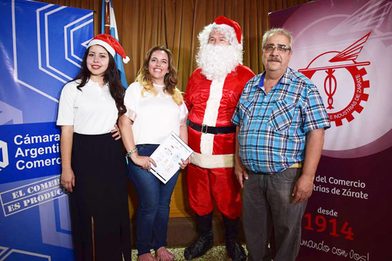 Papá Noel se suma a la campaña comercial navideña.