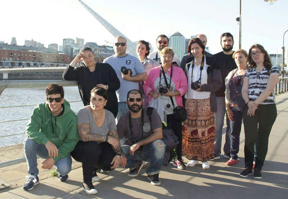 Una de las visitas de los alumnos a Puerto Madero.