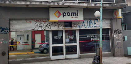 La oficina local del PAMI.