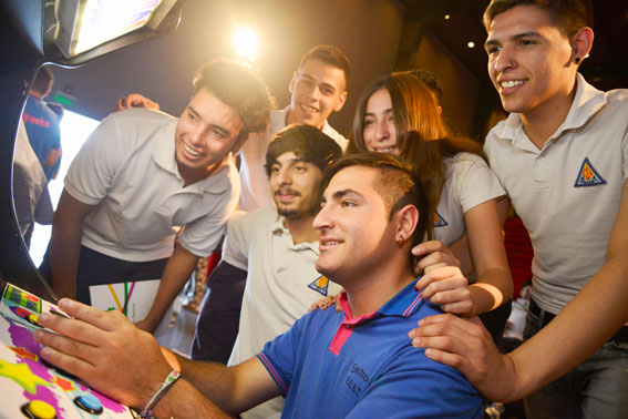 “Aprendijuegos”, un arcade con juegos didácticos pensados para niños de nivel inicial.