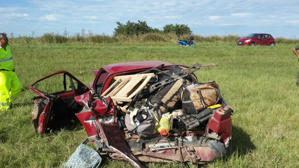 Grave accidente en ruta Panamericana, un muerto y una mujer herida
