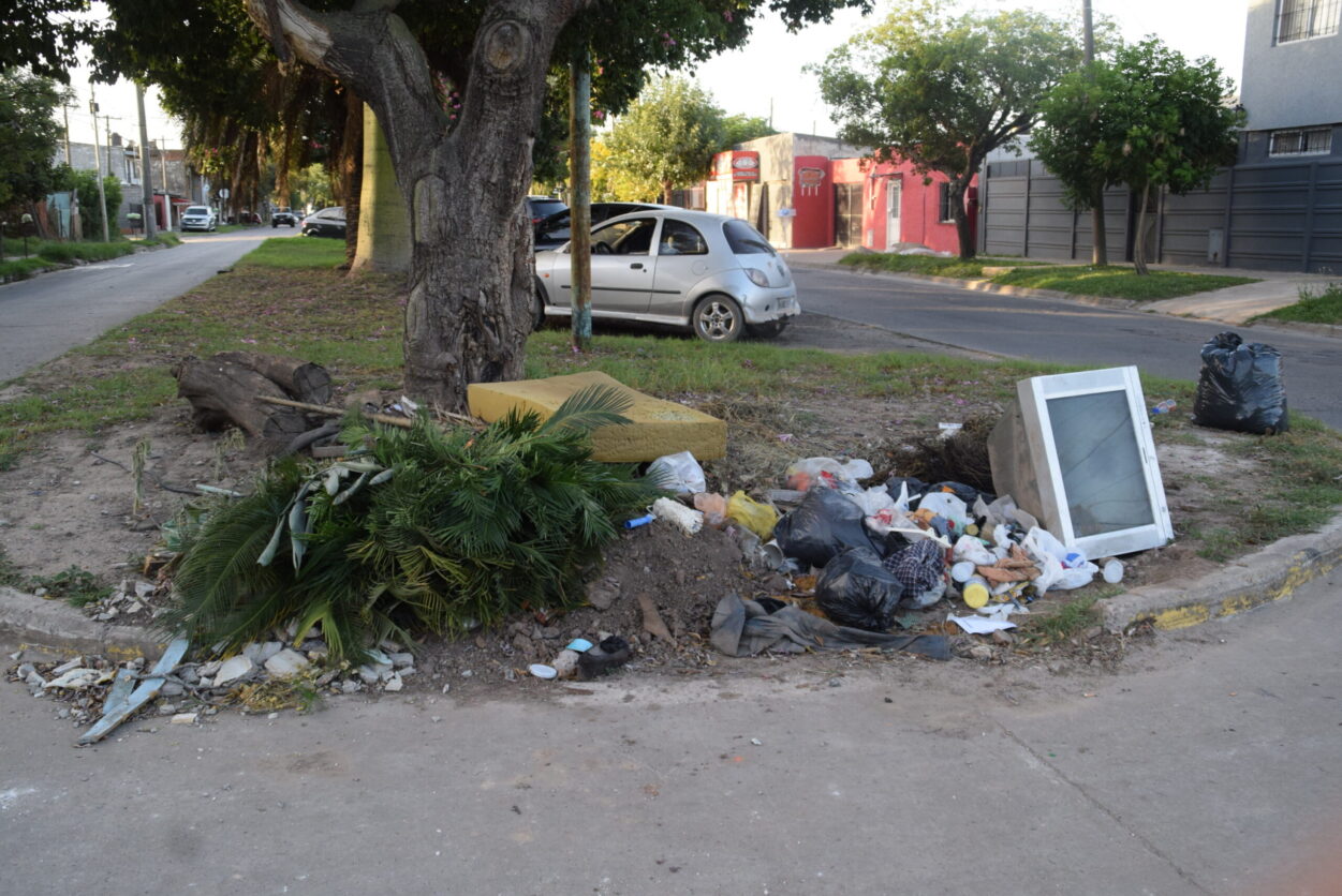 La basura se acumula en distintos puntos de Av. Anta | La Voz de Zárate