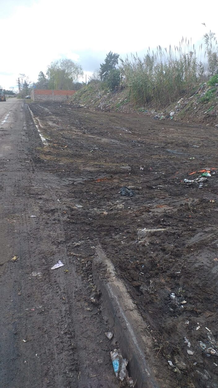 Limpiaron un microbasural en Juan B. Justo y calle 44 | La Voz de Zárate
