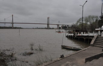 Información preventiva por crecida del río Paraná