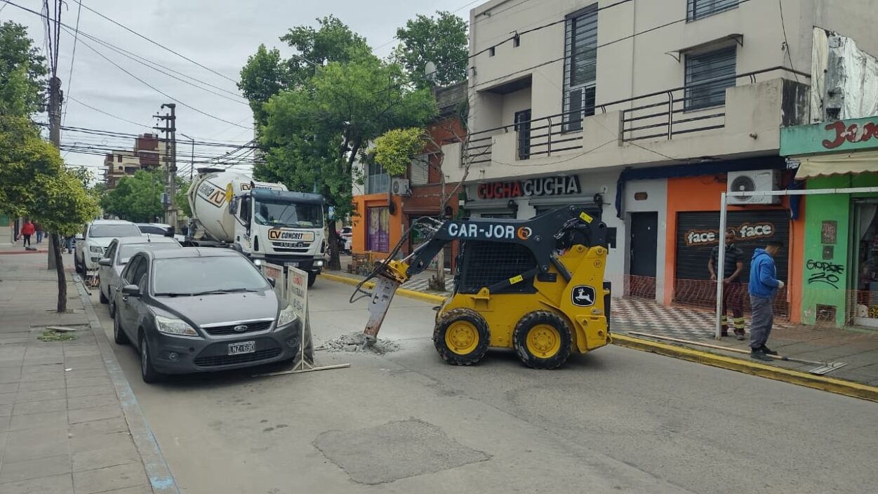 Nuevo corte de tránsito por obras en el Centro | La Voz de Zárate