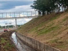Avance de obras y tareas de mantenimiento en el corredor
